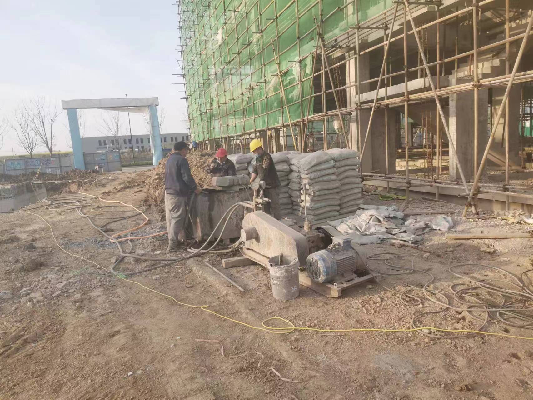 点军别墅下沉注浆